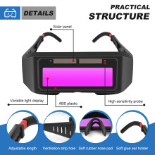 Automatic Photoelectric Welding Glasses Solar Powered Auto Darkening Welding Mask Helmet Eye Goggle Welding Glass