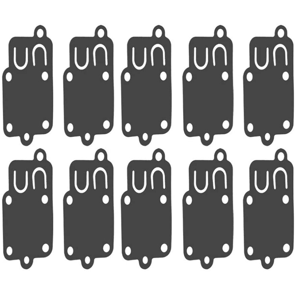 10Pcs Carburetor Carb Diaphragm Gasket For Briggs & Stratton 270026 272538 272538S, Perfect Replacement 6033826280053