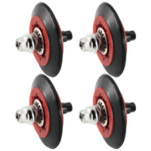 4 Pack of 4581EL2002C Dryer Drum Roller Assembly Fit for , , GE Replace Part 4581EL3001C, PS8260240