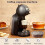 5PCS Reusable for Nestle for  Coffee Capsule Filter Cup Refillable Filter Basket Caps Reusable Spoon Brush-1 5