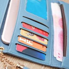 New Women's Wallet Tassel Buckle Wallet Fashion Simple Wallet Student Wallet
