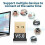 USB  5.0 Adapter Wireless Dongle Stereo Receiver Audio Sender for PC Computer Laptop Earphone TV Transmitter 4