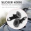 4Pcs Suction Cup Anchor Securing Hook Tie Down,Camping Tarp As Car Side Awning, Pool Tarps Tents Securing Hook Universal 9