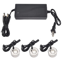 Mist Maker Fogger Ultraschall Luft Befeuchter 3 StüCke ZerstäUber KöPfe Wasser FontäNe Teich Nebel ZerstäUber Luft Befeuchter US-Stecker