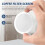 3 Pack Metal Reusable Coffee Filter Mesh for  Coffee Maker Espresso Maker, Silver 2
