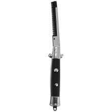 Stainless Steel Hair Folding Beard Comb Hairstyling Tools Combo Pocket Long Round Handle Hair Comb