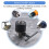 5Pcs 1.5-10mm 3/8-24UNF Drill Chuck Set Drill Adapter Changed Impact Wrench Into Eletric Drill Chuck Drill Tool Kits 7