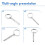 Open Security Oval  Bit Key Opening Service Repair Security Tools Coffee Machines Screws 4