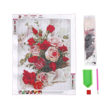 5D DIY Diamant Schilderij Bloemen Volledige Vierkante Nieuwe Aankomst Boor Mozaïek Diamant Borduurwerk Rozentuin Decoratie
