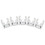 5PCS/Lot ISO30 Tool Holder Clamp Iron+ABS Flame Proof Rubber Claw 1