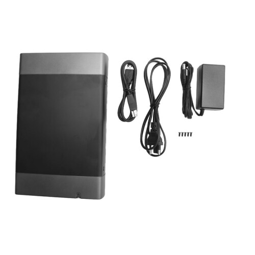 USB 3.0 DVD CD Case External HDD Mobile Box for 3.5 inch  Enclosure ROM Burner EU Plug