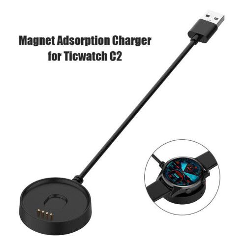 for Ticwatch C2 Portable Fast Charger with Data Function Dock Cradle Magnet Adsorption Charger Cable 1