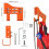 Chainsaw Holder Wall Mount Heavy Duty Adjustable Chainsaw Hanger with 2 Hooks for Garage Chainsaw Storage Tool Storage 8