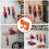 Chainsaw Holder Wall Mount Heavy Duty Adjustable Chainsaw Hanger with 2 Hooks for Garage Chainsaw Storage Tool Storage 7