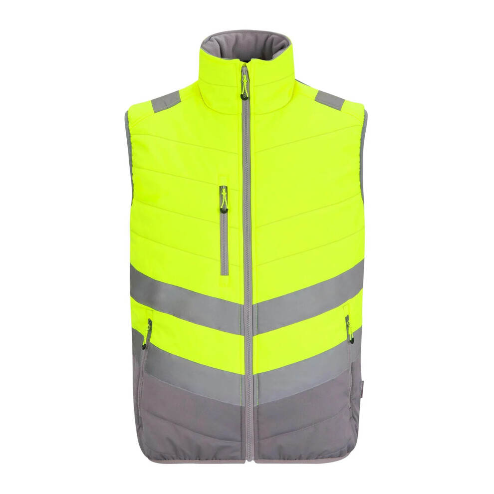 Regatta (3Xl, ) Mens Thermal Two Tone Hi-Vis Vest Yellow