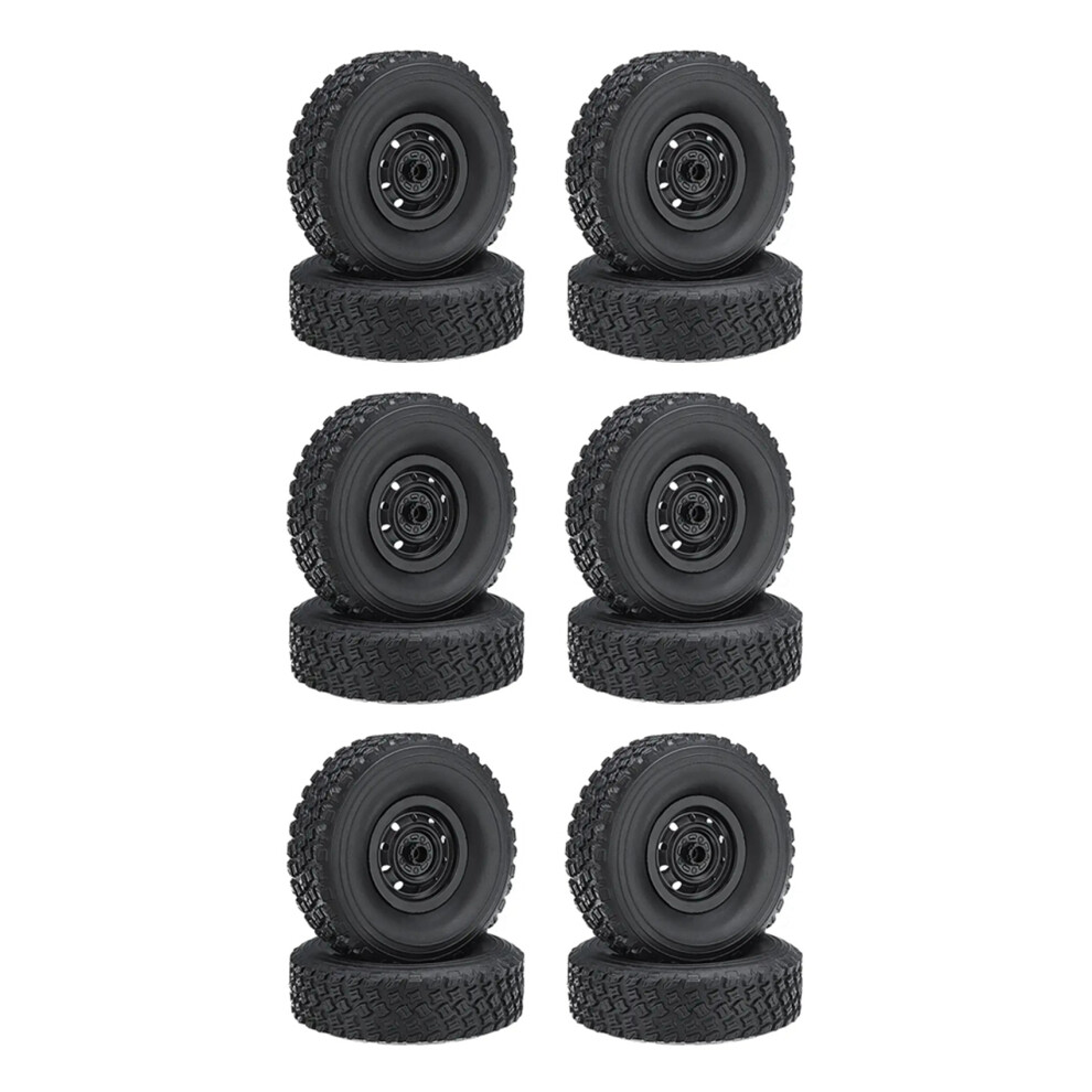 12Pcs Rc Car Tires Tyre Wheel Upgrades Accessories For Mn D90 D91 D99 Mn99s Wpl C14 C24 C34 C44 Rc Car Spare Parts 4711907250776