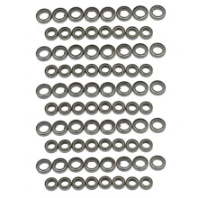 for MN86S MN86 MN86KS MN86K MN G500 80PCS Steel Bearing 9X5X3 11X7X3 Upgrade Accessories 1/12 RC Car Spare Parts