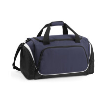 (One Size, French Navy/Black/White) Quadra Pro Team Holdall / Duffle Bag (55 Litres) (Pack of 2)