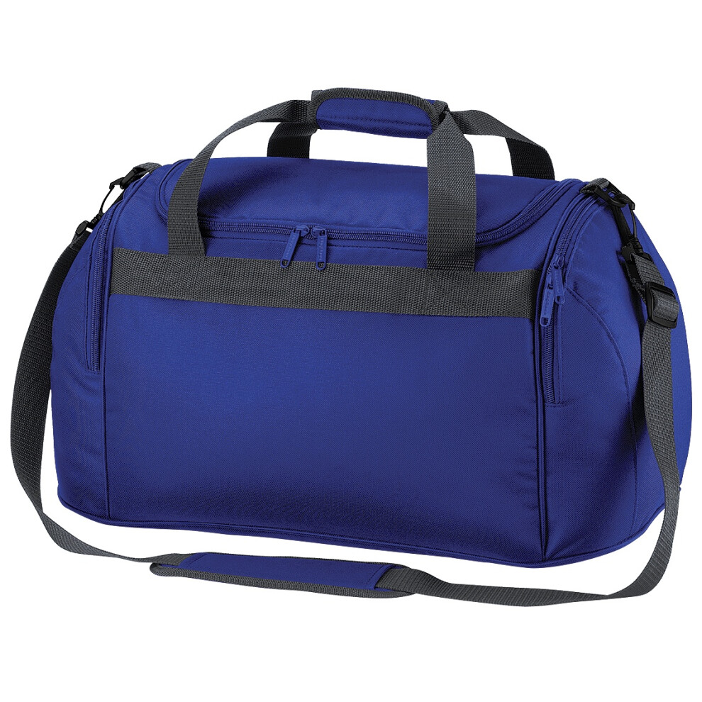 Bagbase (One Size, Bright Royal) Freestyle Holdall / Duffle Bag (26 Litres) (Pack Of 2) Multicoloured