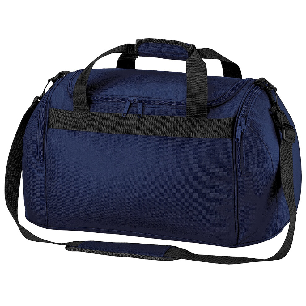 Bagbase (One Size, French Navy) Freestyle Holdall / Duffle Bag (26 Litres) (Pack Of 2) Blue,Multicoloured