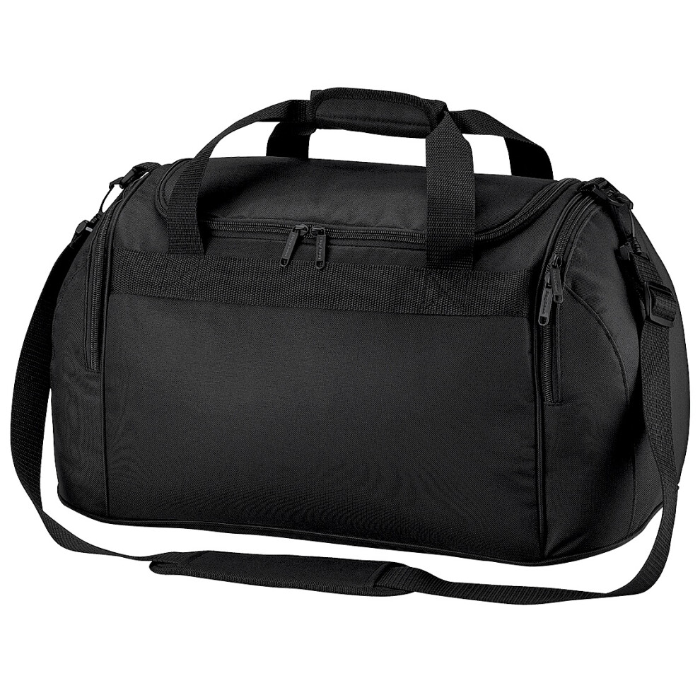 Bagbase (One Size, ) Freestyle Holdall / Duffle Bag (26 Litres) (Pack Of 2) Black
