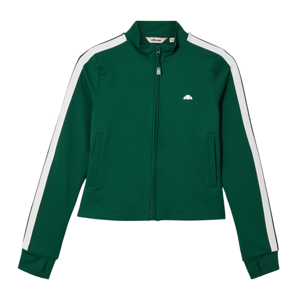 Ellesse (12 Uk, Dark ) Womens/Ladies Banff Full Zip Track Top Green