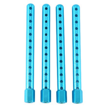 4 St 102037 Blå Aluminium RC 1:10 Alloy Body Post Mounts för HSP Road Racing Model Car Upgrade