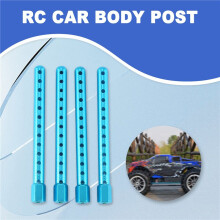 4PCS 102037 Aluminum RC 1:10 Alloy Body Post Mounts for HSP Road Racing Model Car Upgrade