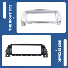 RáDio para Carro Fascia Panel Frame CD DVD Dash Audio Cover GuarniçãO com Adaptador para Alto para Pixo para Marati A-Star