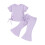 (18-24 Months, Purple) Éadaí Ribeacha do phíosa Samhraidh 1