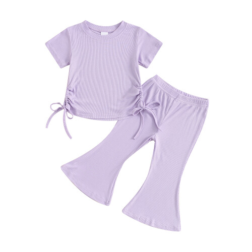 (18-24 Months, Purple) Éadaí Ribeacha do phíosa Samhraidh