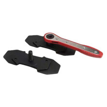 Disc Brake Piston Compressor Brake Wrench Brake Piston Separator Brake Cylinder Adjuster with 2 Black Hooks