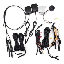 20M Car Universal 24Ghz Millimeter Wave BSD Blind Spot Detection System Change Assist Warning Light Strip,A