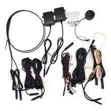 20M Car Universal 24Ghz Millimeter Wave BSD Blind Spot Detection System Change Assist Warning Light Strip,B