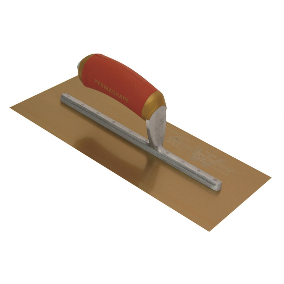 Marshalltown Permashape Finishing Gold S/S Trowel 5063750469423