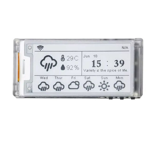 Vision Master E213 Meshtastic 2,13 Tums Svartvit E-Bläck LoRa ESP32 E-Pappersmonitor WiFi BLE Prislapp 868 MHz