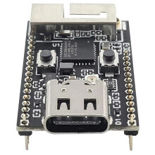 Placa de Desarrollo ESP32-C6 RISC-V de 32 Bits, Módulo  Wifi6 con Oscilador de Cristal, LED RGB, Memoria Flash de 4 MB, USB Tipo C