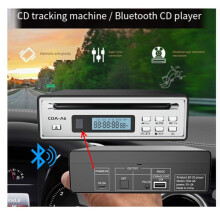 Hi-Fi CD Ripper W/One-Touch WAV Ripping, Bidirectional CD Player, USB Playback, Optical&AUX Output
