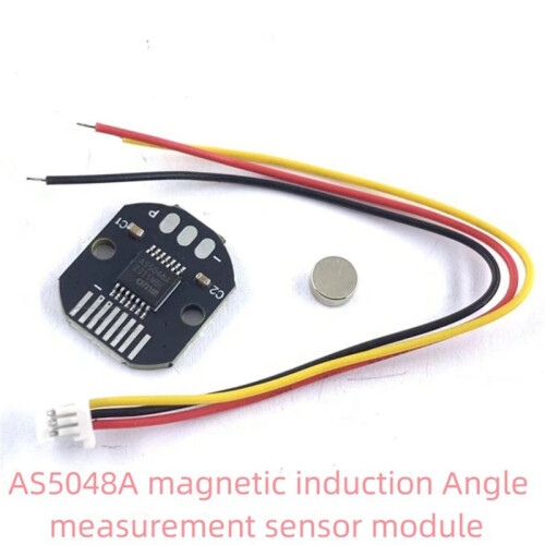 The AS5048A Magnetic Induction Angle Measurement Sensor Module Features A 14-Bit High-Precision SPI Interface 2