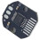 The AS5048A Magnetic Induction Angle Measurement Sensor Module Features A 14-Bit High-Precision SPI Interface 6