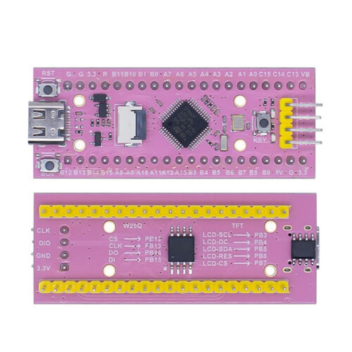 STM32 TFT Development Board Core Board ARM Microcontroller Type C STM32F103C8T6 B 1