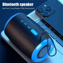 Altavoz Portátil Inalámbrico con 5.3 Modos Estéreo FM//Disco USB/Auxiliar, Resistente Al Agua, Sonido HiFi para Fiestas. A