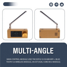 Radio BD3CS-588 SI4732 con Pantalla A Color de 1,9 Pulgadas, ESP32-S3-N16R8, WiFi y 5.0 de Banda Completa, Compatible con los Modos