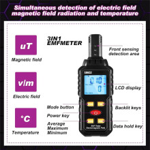 8Pcs Equipment Kit,1 Emf Meter 1Case 1 Voice Recorders 1 Flashlight 1 Speaker 2 Motion Light Cat Balls and 1 Fm Radio