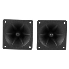 6Pc Tweeters Piezoelectric Tweeter Loudspeaker Ceramic Buzzer Treble Square Audio Speaker