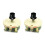 2X 100W 100 Ohm Ceramic Wirewound Potentiometer Rotary Resistor Rheostat 1