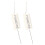 20 Pcs Axial Lead Ceramic Cement Power Resistor 220 Ohm 5W 1