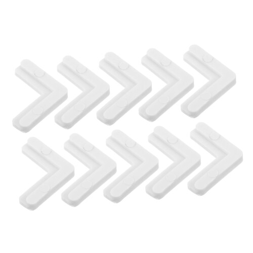 10 Pack Plastic Window Screen Corner Brackets 90 Degree Frame Connectors Easy Installation
