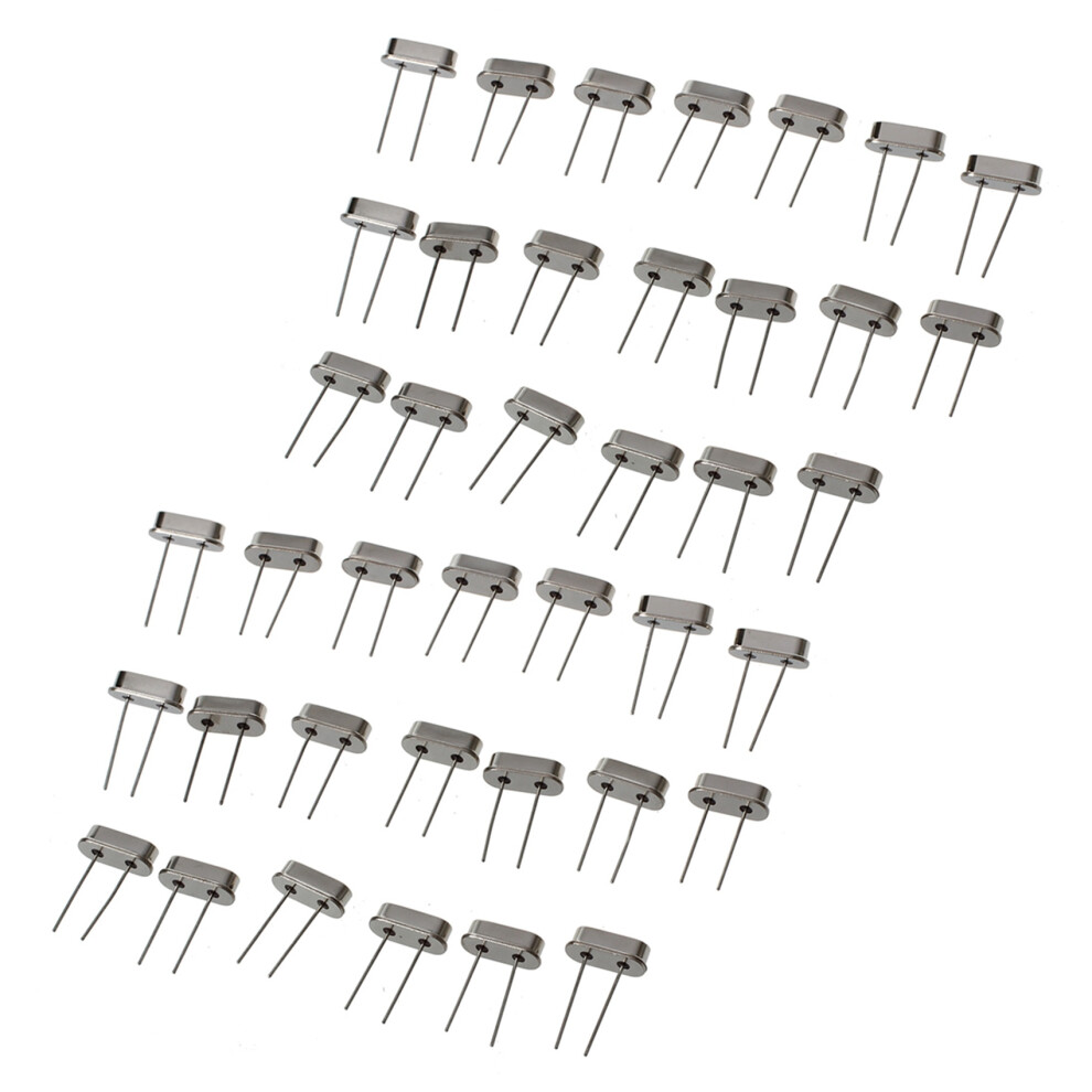 40Pcs 16Mhz Crystal Oscillators Hc49s Hc-49S Quartz Low Profile Rc Pi For Silver 4712045590267