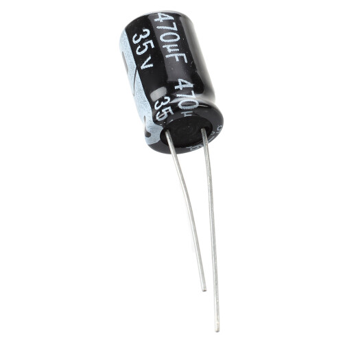 100Pcs 35V Electrolytic Capacitor 470UF 10 x 17mm 1